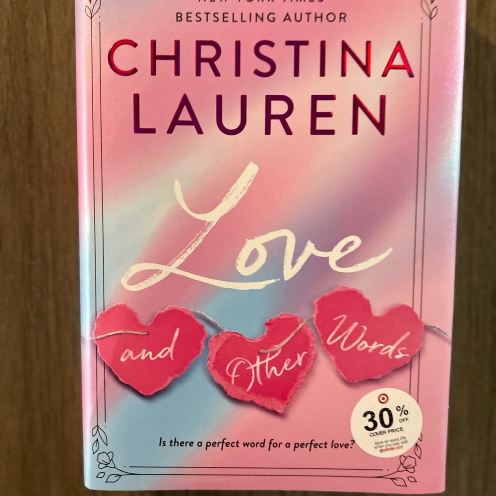 Christina Lauren 'Love and Other Words' Book